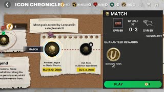 Icon Chronicles Lampard Chapter 3 Game 2 MobileGamesKH vs Derby Country [upl. by Elamef]