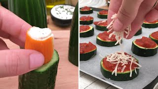 QUE MANGER APRÈS LES FÊTES 🤯 5 recettes dapéritifs légers [upl. by Enitsuj]