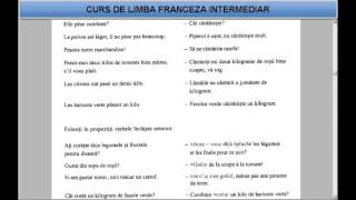 Curs de limba Franceza Intermediari temavocabular  Lectia 9 [upl. by Atiekan342]