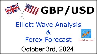 GBP USD Elliott Wave Analysis  Forex Forecast  October 3 2024  GBPUSD Analysis Today [upl. by Rairb101]