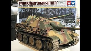 Part 2 building the Tamiya 116 Jagdpanther painting weathering and detailing [upl. by Salter]