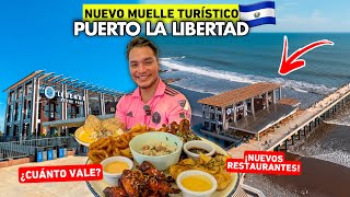 ¡Ya ABRIERON el NUEVO Muelle Turístico en el PUERTO de LA LIBERTAD 🇸🇻🤩 ¿Es gratis [upl. by Toulon322]