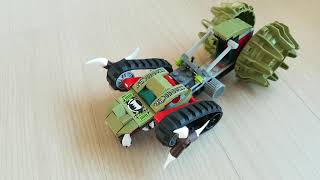 타이판키즈가 만든 레고 키마 크롤리의 집게발 머신70001Thaipankids Lego Chima Crawleys claw ripper 70001 [upl. by Weismann]