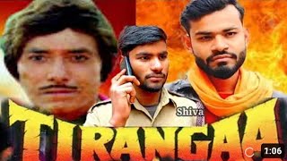 Tiranga 1993 Hindi movie Rajkumar  Warn Ganda Swami  Best Dialogue Rajkumar [upl. by Hamlin]