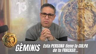 GÉMINIS Esta PERSONA tiene la CULPA de tu FRACASO Hizo hasta lo IMPOSIBLE por ALEJARLAO de TI [upl. by Yleve]