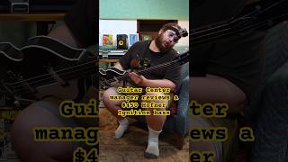 Guitar Center manager reviews a 450 Hofner Ignition bass bassguitar bassist bassplayer shorts [upl. by Airetak253]