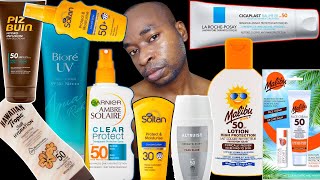 Long Awaited European Budget Sunscreen Haul Review  UdegbunamChuks [upl. by Baggott]