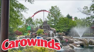 Riding the BEST Coasters at Carowinds [upl. by Egas]