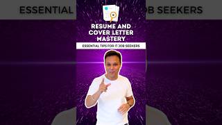 Crafting the Perfect Resume amp Cover Letter IT Job Seekers  Job Readiness Hub [upl. by Ryan]