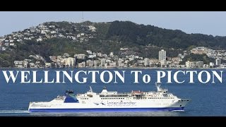 New Zealand Wellington to Picton Ferry crossing between the NorthampSouth Islands Part 8 [upl. by Eerolam826]