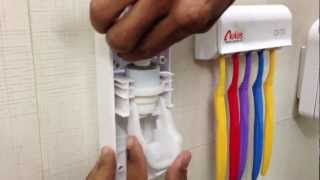 AUTUS TOOTHPASTE DISPENSER INSTALLATION DEMO [upl. by Eiruam]