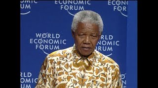 Davos 1999  Nelson Mandela [upl. by Reggi865]