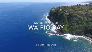 Waipio Bay Coastline Haiku Maui Hawaii [upl. by Yak]