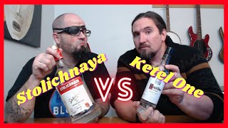 VODKA SHOWDOWN Stolichnaya VS Ketel One  Which One Is Better [upl. by Ulrica588]