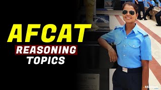 AFCAT Reasoning Topics Analysis [upl. by Toille]