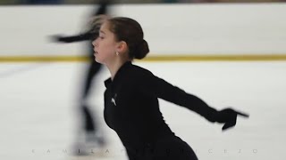 Kamila VALIEVA  ElegantShort Program 202122Training Version [upl. by Hunter572]