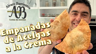 EMPANADAS FRITAS DE ACELGAS A LA CREMA LA EMPANADA PERFECTA  ALVARO BARRIENTOS [upl. by Jurgen]