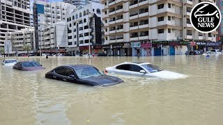 UAE experiences heaviest rainfall in 75 years [upl. by Verlie]