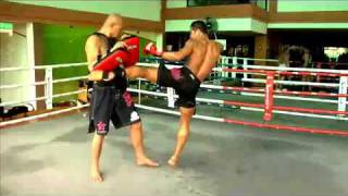 Yodsanklai Fairtex Training Part1 [upl. by Eelyam]