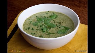 Easy Watercress Soup Cancerfighting Healthysurvivorship cancerawareness [upl. by Orly91]