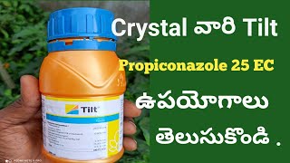 Crystal Crop Tilt  Fungicide details in Telugu  Mana Rythu [upl. by Sheryle]