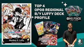 3rd Place BY Luffy  OP08 NZ Regional  One Piece TCG [upl. by Aniretak321]