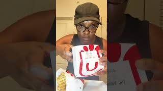 “ ChickfilA Tuesday” spicydeluxesandwich chickfila cococola friessauceflorida [upl. by Ariec]