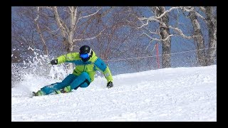 NEW Volkl Racetiger SL Demo skiing Reilly McGlashan [upl. by Batty316]