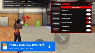 PAINEL AIMBOT👻XIT EXTERNAL PURO IPHONEANDROID HEADTRICK 100 HS✅☠️ipa antban regedit mobile gratis [upl. by Arundell335]