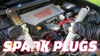 How to Change Spark Plugs  Subaru WRX STI [upl. by Eitac]