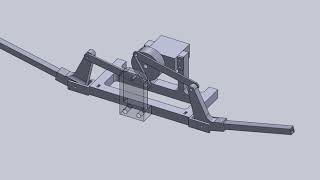 Servo driven ornithopter drive mechanism plan [upl. by Even]