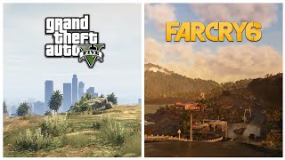 GTA 5 VS FAR CRY 6  Physical COMPARISON🔥 [upl. by Follansbee]