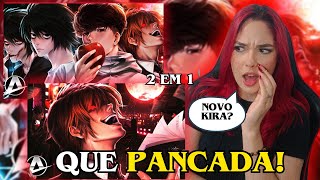 ♪ Plano Perfeito  Death Note  URT ♪ Kira  Castigo Divino  AniRap Cherry React [upl. by Ahsurej]