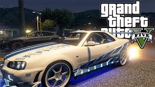 GTA 5 MOD VITA REALE 6  GARE ALLA FAST AND FURIOUS CON RADUNO DAUTO  GAMEPLAY ITA [upl. by Madaih]