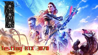 Horizon Zero Dawn Remastered Testing in RTX 3070 1440p [upl. by Aliuqehs]