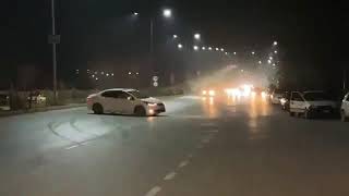 Arab Style Drifting in Pakistan  Toyota Corolla  Arab Drifts  Skills [upl. by Ludie]