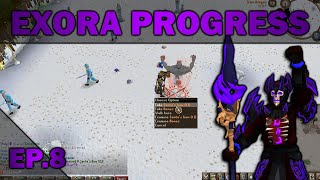 BIG GEAR UPGRADES Exora Progress EP8 lucky christmass event drops  Giveaway Exora RSPS [upl. by Lewendal715]