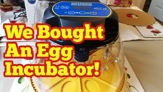 We Bought An Egg Incubator  Brinsea Mini II Advance [upl. by Neyugn5]