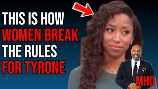 Woman BREAKS The RULES For TYRONE On The Steve Harvey Show For The World To See  PROOF [upl. by Mariquilla]