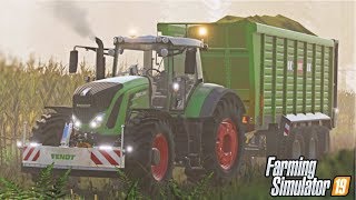 SILAGE ON A FOGGY MORNING  Geiselsberg Farming Simulator 19  Episode 5 [upl. by Adnopoz656]