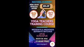 BECOME A CERTIFIED YOGA TRAINER RYT 200 hrs  New Year Special Offer  65 OFF  Limited Offer [upl. by Artair309]