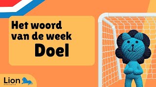 Het woord van de week doel [upl. by Azaria]