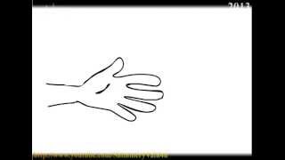 Animations that I can do with Wacom Drawing Tablet Part 1  Hand turn [upl. by Androw]