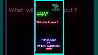 Test Your Python Knowledge ytshorts shortvideo shorts [upl. by Berneta]