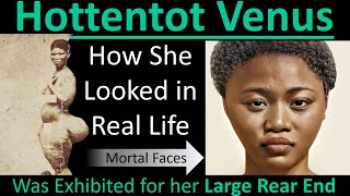 How the quotHOTTENTOT VENUSquot Looked in Real Life  Sarah Baartman Mortal Faces [upl. by Anert]