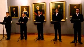 Volga Boatmen by Uglich Singers Sept 2012 [upl. by Eilrac]