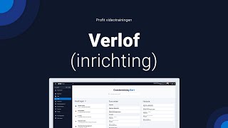 Verlof inrichting [upl. by Eleph]