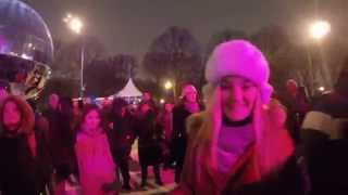 Final Countdown at Moscow Capodanno a Mosca GoPro Hero 4 [upl. by Kelleher]