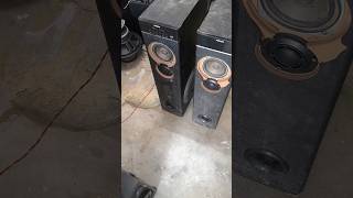 PHILIPS tower full wire change and bass repair amplifierrepair [upl. by Ulrich]