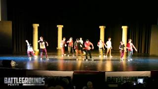 The Dance Collective  SHOWCASE  BATTLEGROUNDS PERTH 2012 [upl. by Kalb]